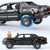 1/32 Toyota Tacoma Alloy Pickup Car Model Diecasts Metal Off-Road Vehicles Car Model High Simulation Sound and Light Childrens Toy Gift