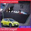 For BYD Seagull 2025~2025 Thickening Trunk Storage Partition Multifunction Storage Box Auto Interior Accessories
