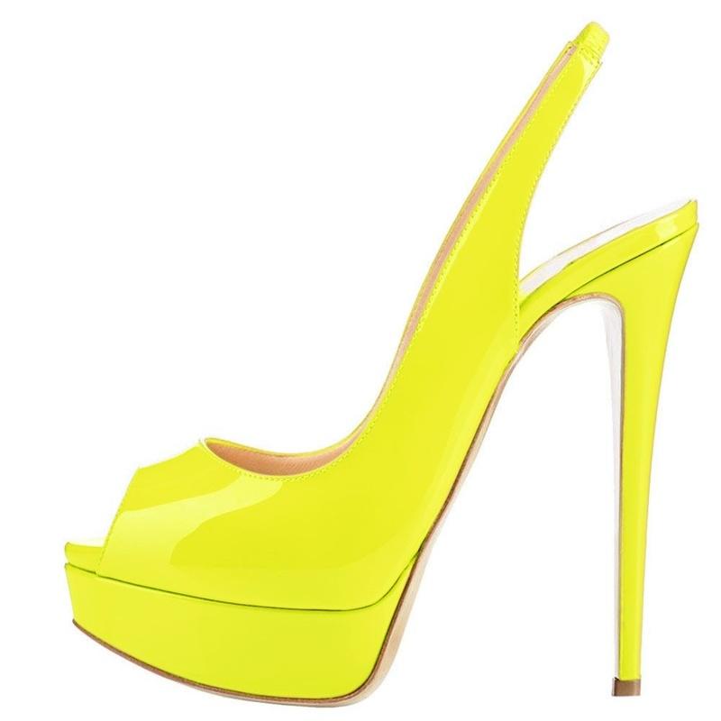 Женские босоножки сексуальные 14 см супер высокие каблуки с открытым носком на платформе босоножки гладиаторские вечерние платья красные свадебные туфли обувь