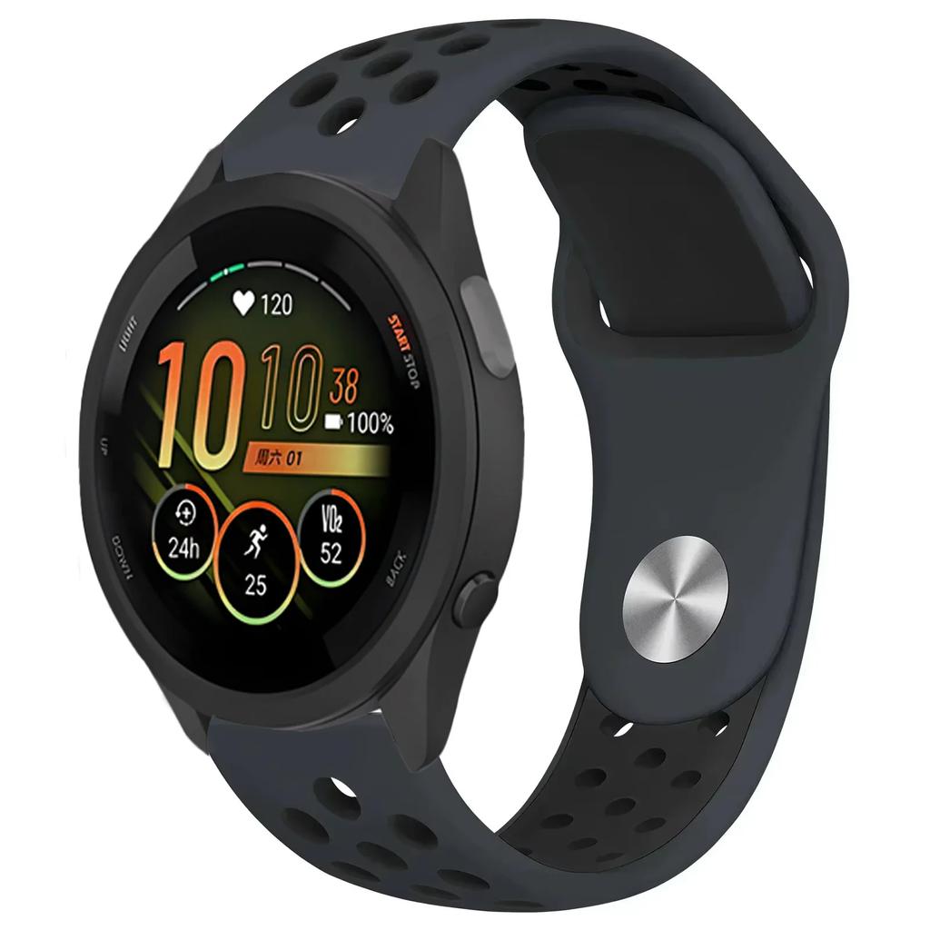 Силиконовый ремешок 20 мм 22 мм 18 мм для Garmin Forerunner 265 55 965 165 255 Music/Venu 3/2 Браслет для Garmin Vivoactive 5 Ремень