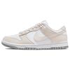 New Dunk Low Next Nature White Light Orewood Brown Women's DN1431-100
