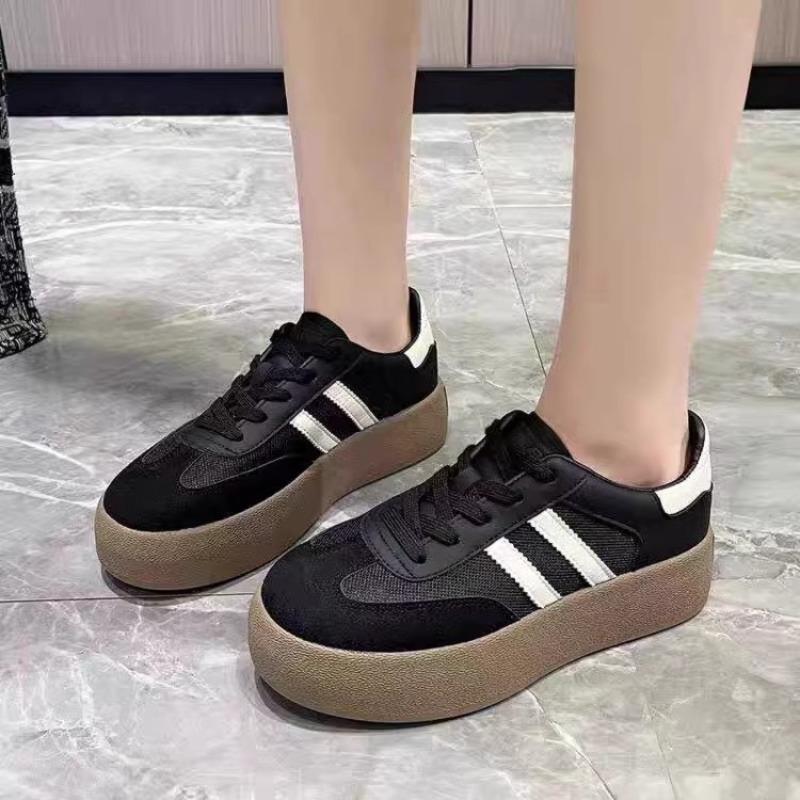 Женская сетчатая обувь на толстой подошве женская летняя новая Сяобай повседневная спортивная обувь для скейтборда лето лето