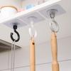 Вращающийся на 360 градусов самоклеящийся потолочный крючок без сверления, не оставляющий следов, большой клейкий крючок для москитной сетки, бытовой вискозный крючок для одежды и шляп