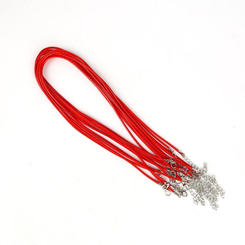 Кожаный шнур из искусственной кожи, веревка-омар для ожерелья и подвески «сделай сам», подвески ручной работы, фурнитура