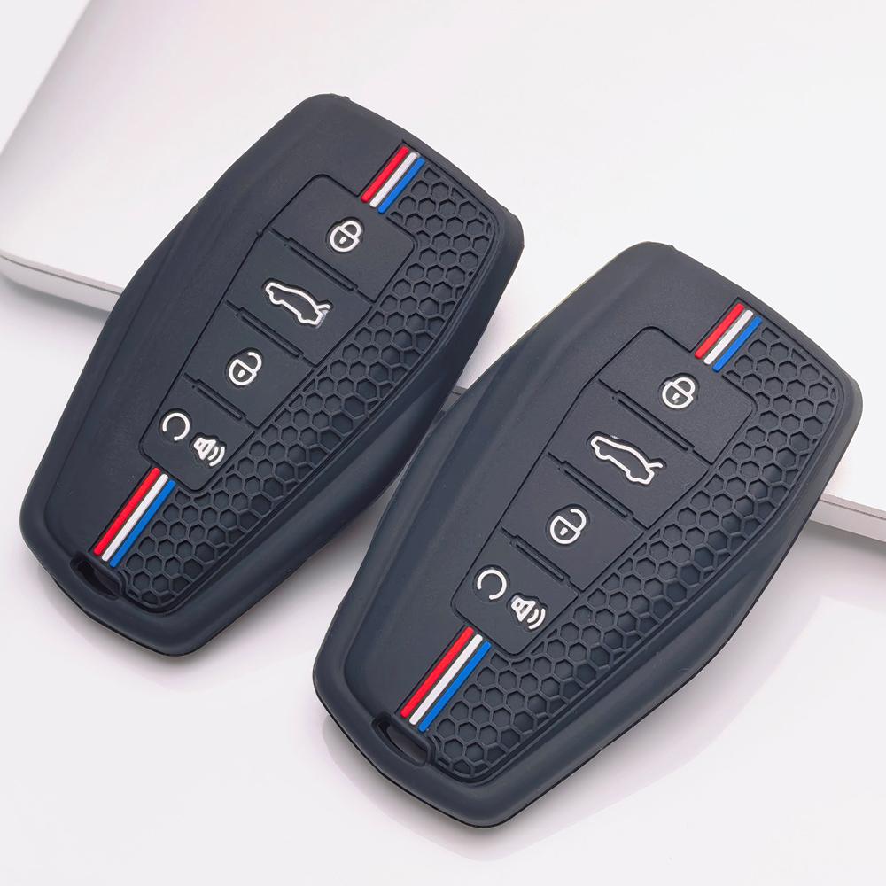 Чехол для брелока для Geely Galaxy L6 L7 Xingyue Xingrui Boyue Coolray Emgrand Binrui Cool Защита от царапин Ударопрочная защита Мягкая текстура для удобного захвата