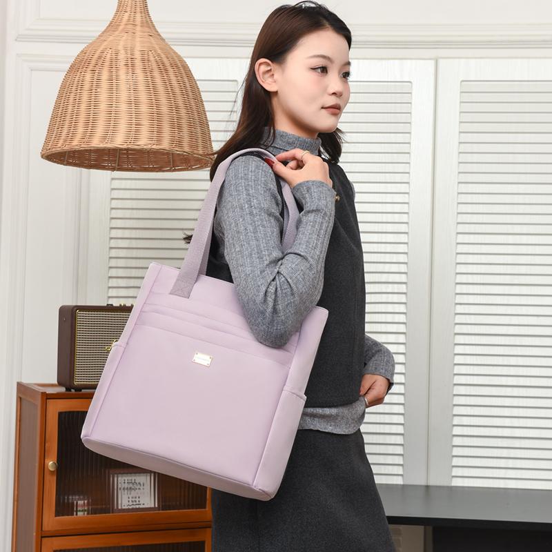 Женская сумка-тоут большой вместимости, сумка для поездок на работу, сумка для мамы, студенческая сумка через плечо для занятий