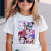 Kpop Iblis Ovchilari Bolalar Kiyimi Qisqa Yengli Futbolka Chiroyli Kpop Iblis Ovchilari Futbolkasi Harajuku Futbolka O'g'il Qizlar uchun