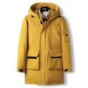 Lengthen Men Down Jacket Fashion Winter Warm Thick 90% White Duck Down Parka Male Men's Winter Down Jacket with Hood