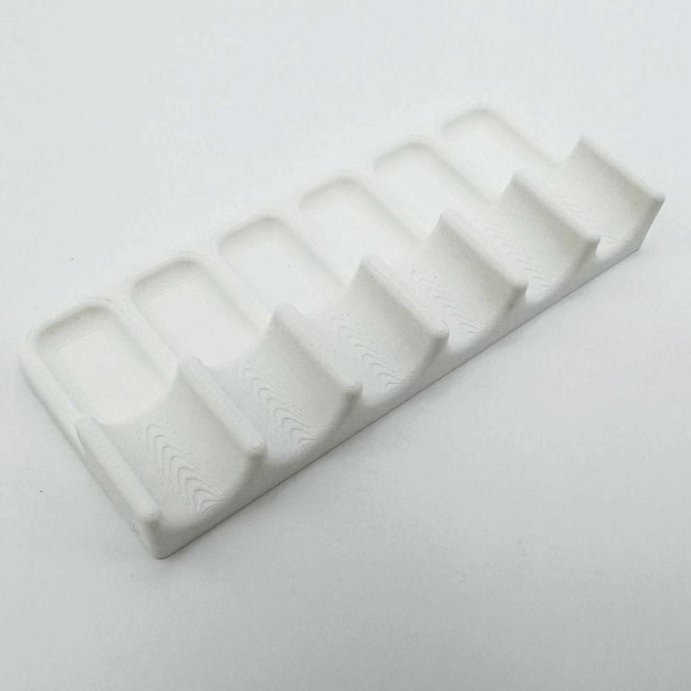 3D Printed Plastic Brush Holder Durable Rests Drip Tray Pad 3D Printing Holder Art Display