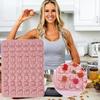Силиконовые формы для выпечки для приготовления мармеладок, конфет, печенья и шоколада, 60-гнездные формы для фруктовых снеков с узорами животных