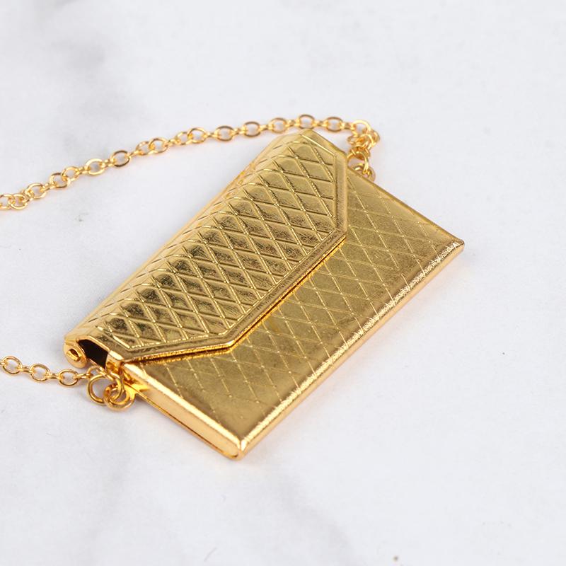 Металлическая цепочка, кукольная сумка, миниатюрная сумка для покупок, для аксессуаров для одежды