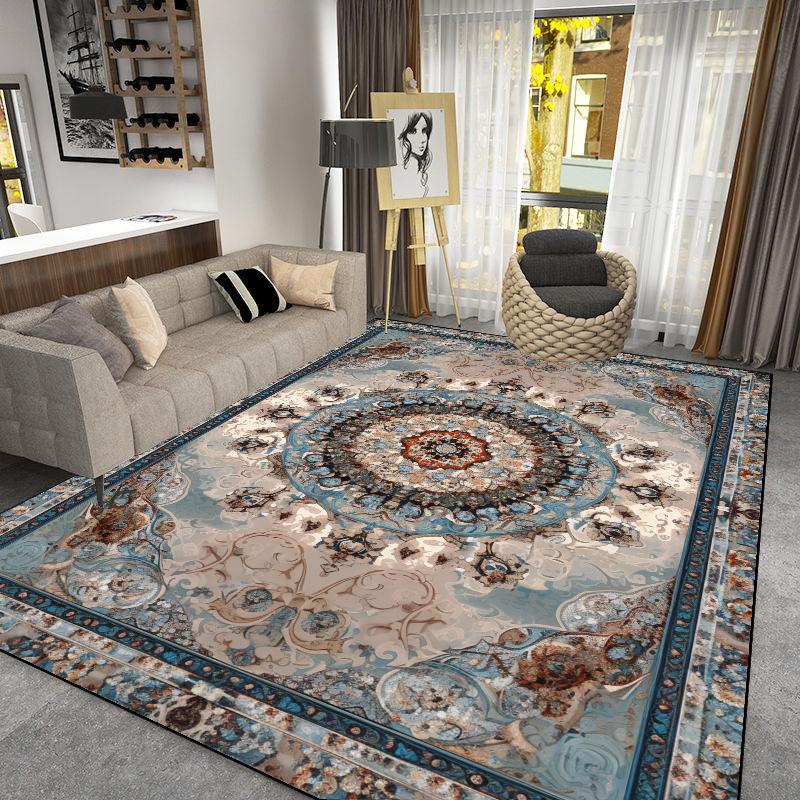 Gorgeous Persian Hall Carpets for Living Room Decor Large Area Non-slip Soft Bedside Bedroom Rug Lounge Coffee Tables Floor Mat