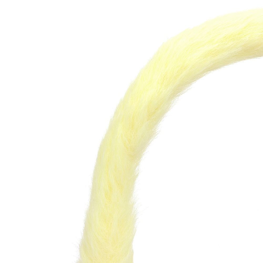 Плюшевая кроличья шерсть, скручивающаяся палочка, полоска, пушистая отделка, скручивающаяся палочка, искусственный мех, лента, сценический костюм, сделай сам, скручивающаяся палочка