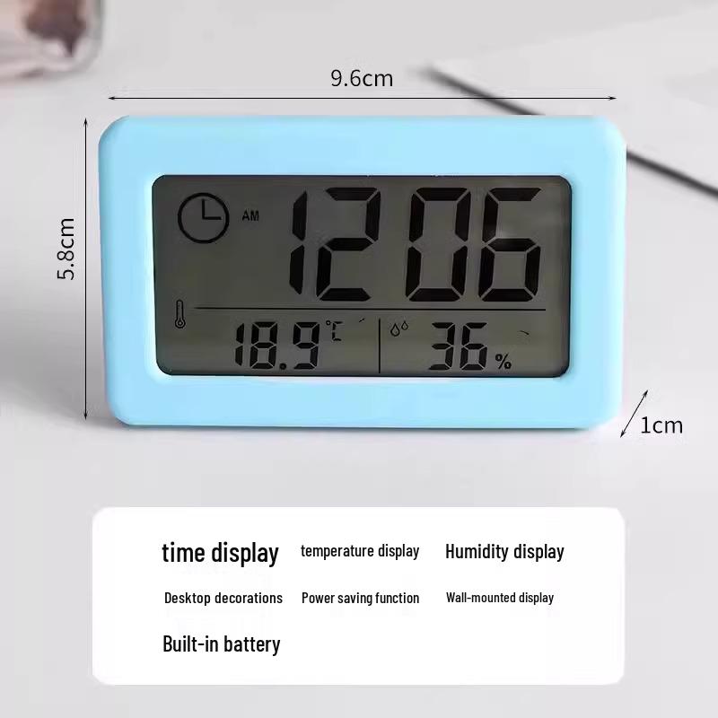 Mini Digital Desktop Clock - Cute Decorative Tabletop Clock for Students