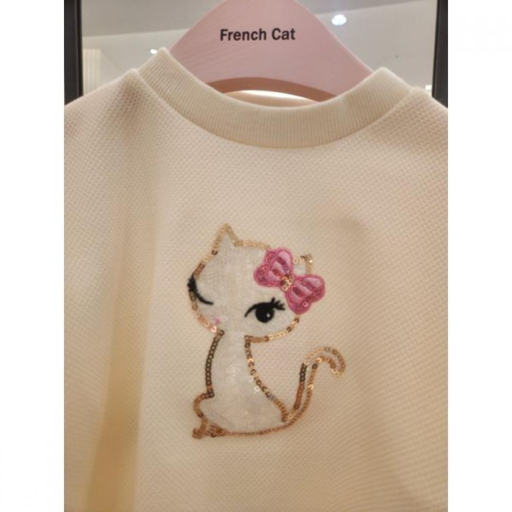 Iv Ribbon Color Mtm French Cat Q61ddt300