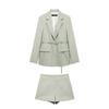 Fashion Style 2024 Summer New Arrival Women's Temperament Wild Thin Belt Suit Outwear High Waist Shorts 3015134