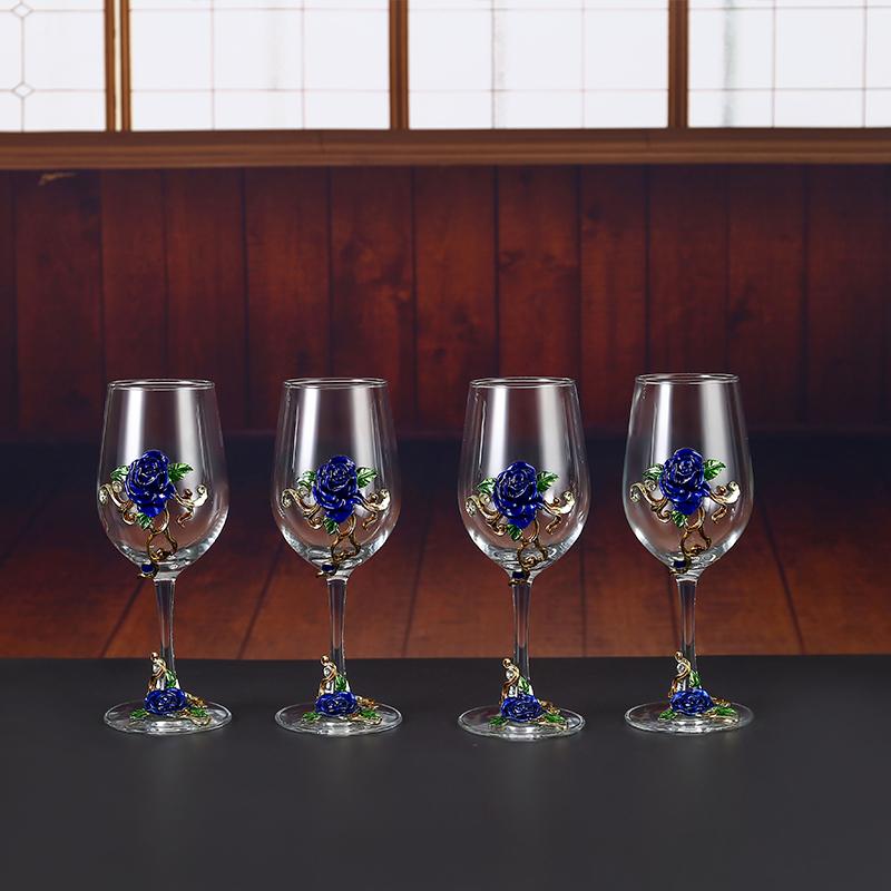 Металлический хрустальный бокал, набор бокалов для красного вина, графин, бутыль, диспенсер для вина, винный набор, барная посуда, барные наборы, посуда для напитков, изысканный подарок