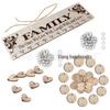 Wooden Holiday & Birthday Calendar Hanging Tags