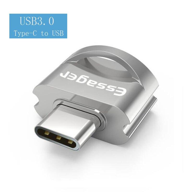 Essager OTG USB To Type C Adapter Micro USB Type-C Male To USB Female Converter For Macbook Samsung Xiaomi USB-C OTG Connector