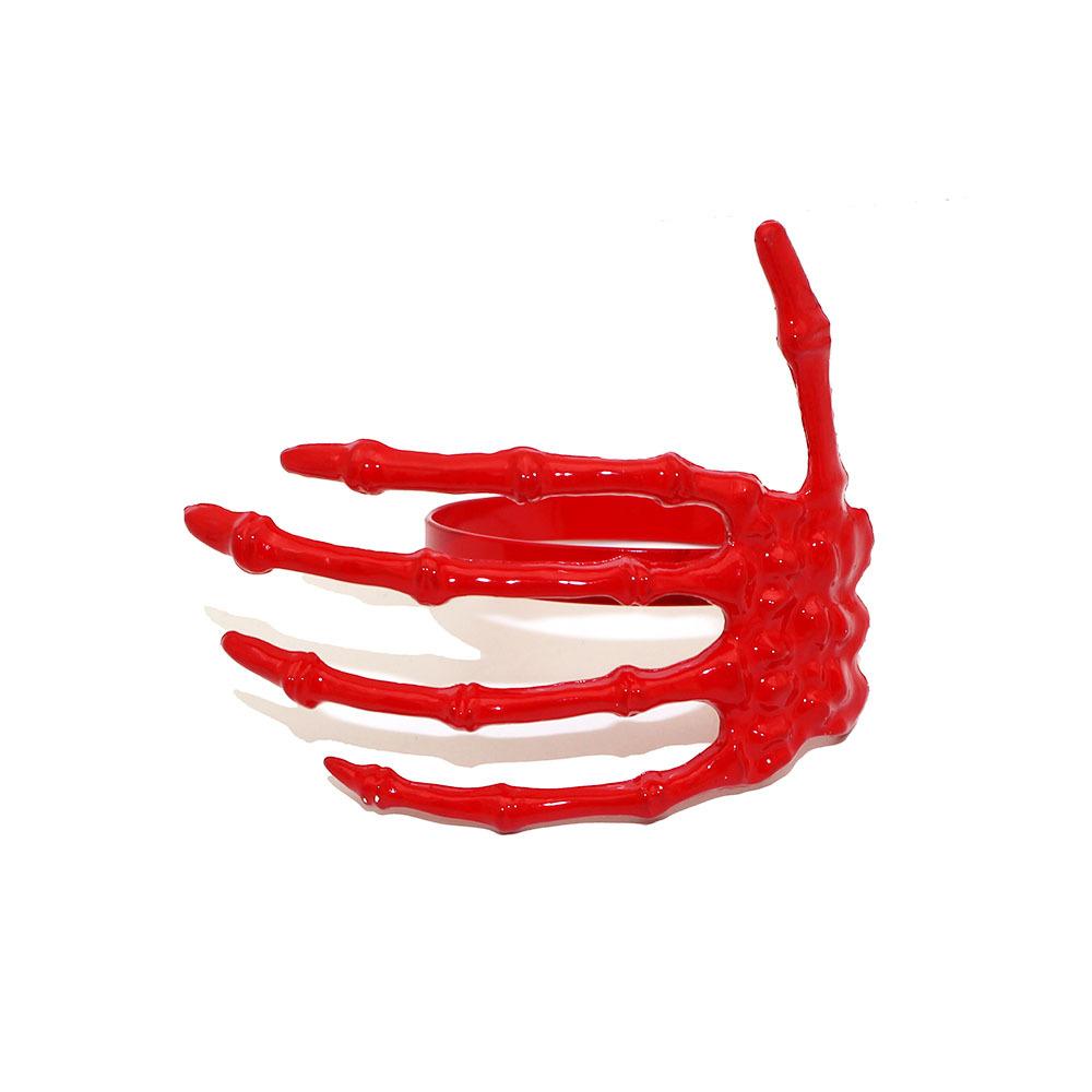 Пряжка для салфеток в виде руки призрака, держатель для колец, декор, принадлежности для Хэллоуина, пряжки из сплава, праздничная посуда, украшение