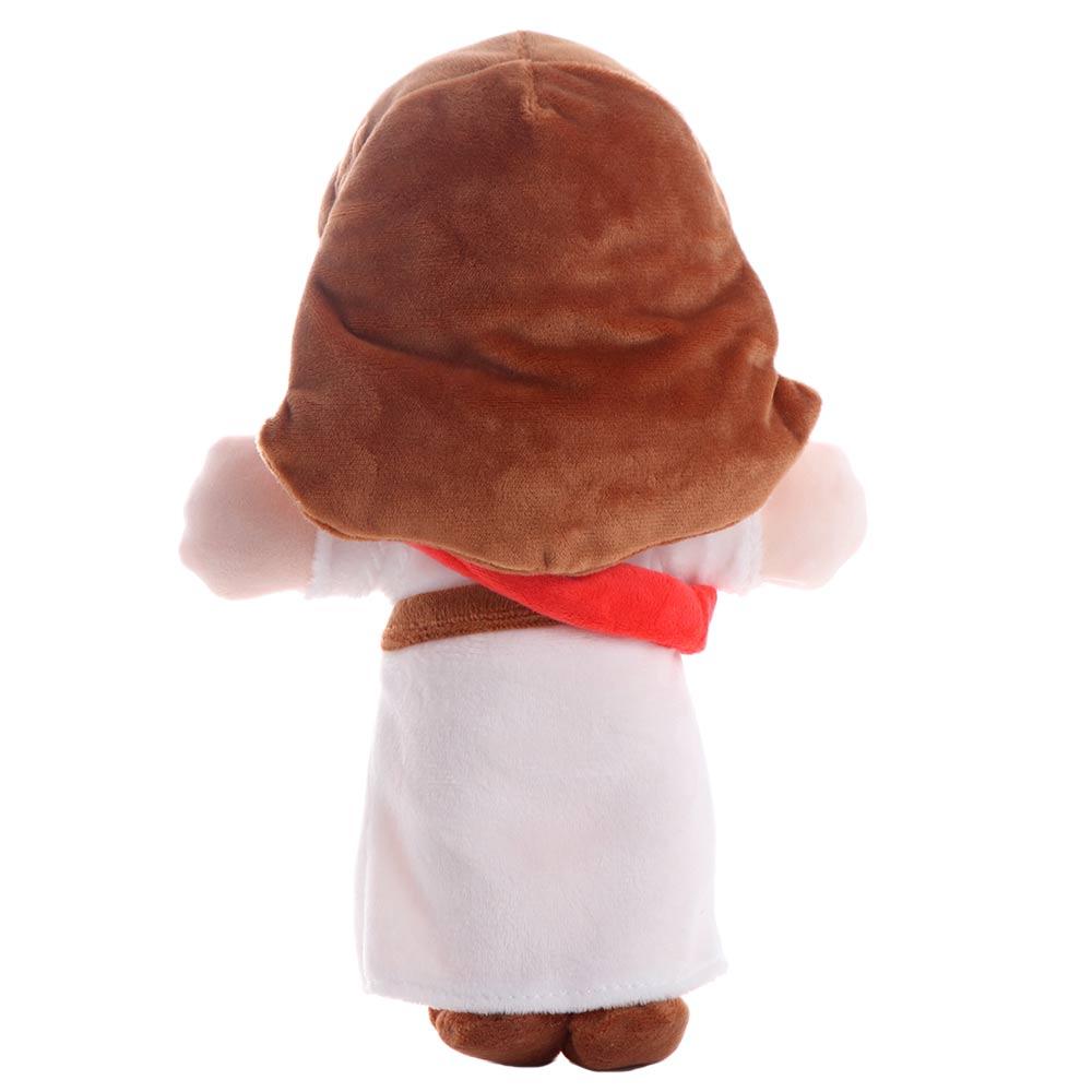 Cartoon Jesus Plush Toy 25cm Christ Religious Plushie Figure Holy Family Plush Doll Kid Girls