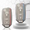 Силиконовый чехол для дистанционного ключа автомобиля для VW Volkswagen Touran Caravelle Polo Golf 6 Passat B5 для Skoda Fabia Octavia аксессуары
