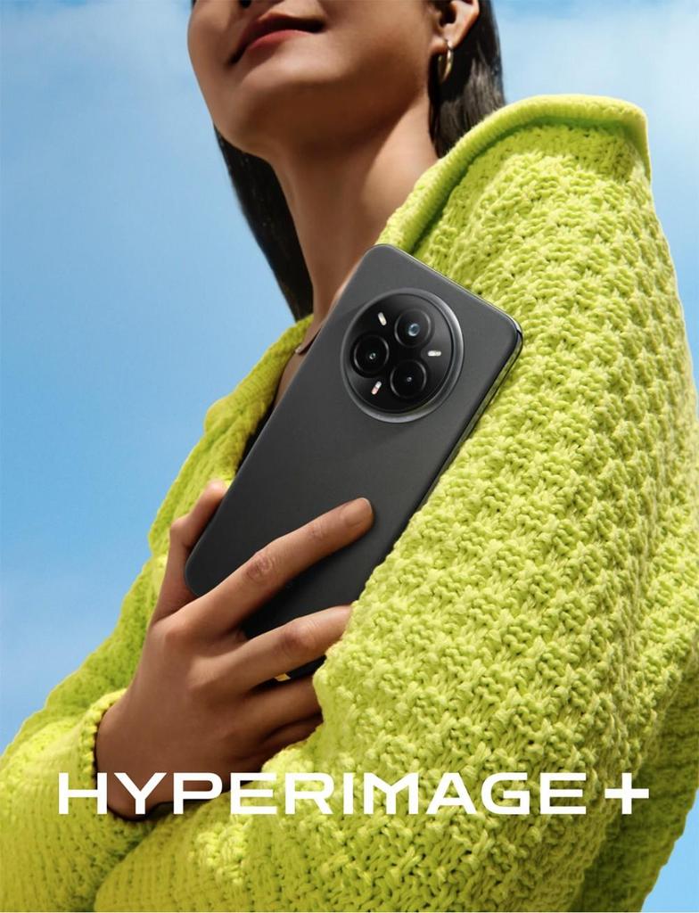 Realme 14 Pro+ 5G Smartphone, 12GB RAM 512GB ROM, 6.83-inch Curved AMOLED Display, 50MP Sony IMX896 OIS & 50MP Periscope Rear Cam