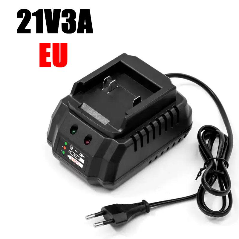 For Makita 21V0.5A 1.2A 2A 3A EU/US Plug Lithium Battery Charger BL1415BL1420 BL1815 BL1830 BL1840 BL1860 Battery-powered Tool