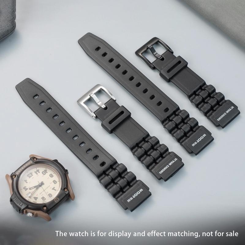 Для Casio Forester FT- 500WC AW-80V W-89H Водонепроницаемый Спортивный Силиконовый Ремешок для часов 19 мм Резиновый ремешок Замена Аксессуары