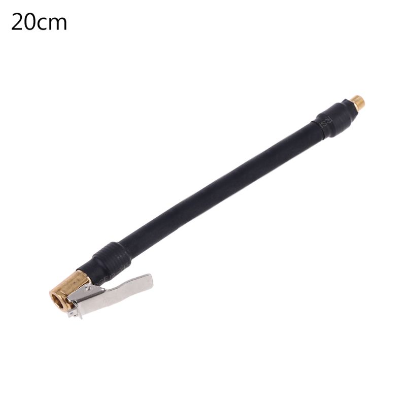 Car Tire Inflator Rubber Air Hose Clip On Air for Valve Tool Compressor Air Expansion Hose & Tire for Valve Fine-Grained