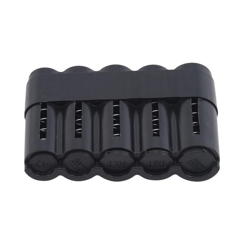 Coin Box Plastics Small Change Euro Multi Layer Stacking High-capacity Convenient Practical And User-friendly Storage Box