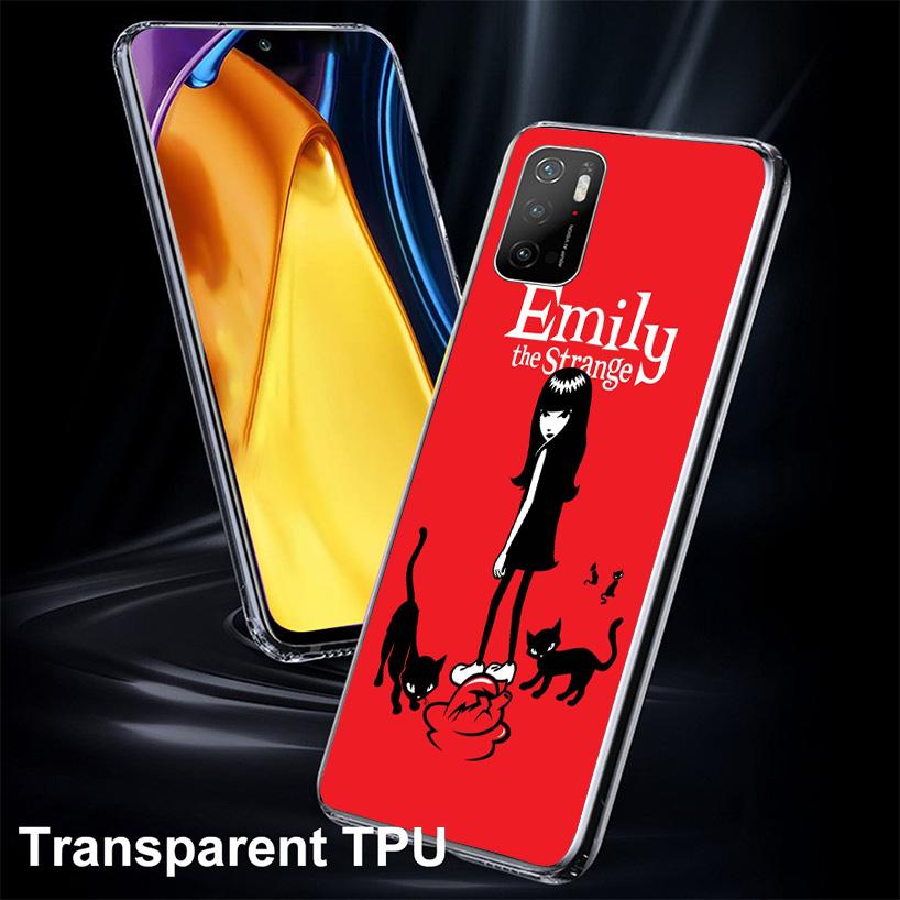 Comics Emily The Strange Phone Case For Xiaomi Poco X7 X6 X5 Pro F7 Ultra Redmi 15C 15 13C 13 12C 12 10 10A 10C 9 9A 9C 9T Cover