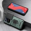 Case Keysion For Shockproof Honor 200 Lite 5g Slide Camera Lens Protection Ring Stand Phone Cover For For Huawei Honor 200 Lite