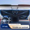 Tesla Electric Car Universal Front Windshield Anti-Glare Sunshade