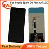 Полный модуль LCD-экрана и сенсорного стекла для Tecno Spark 20 Pro KJ6