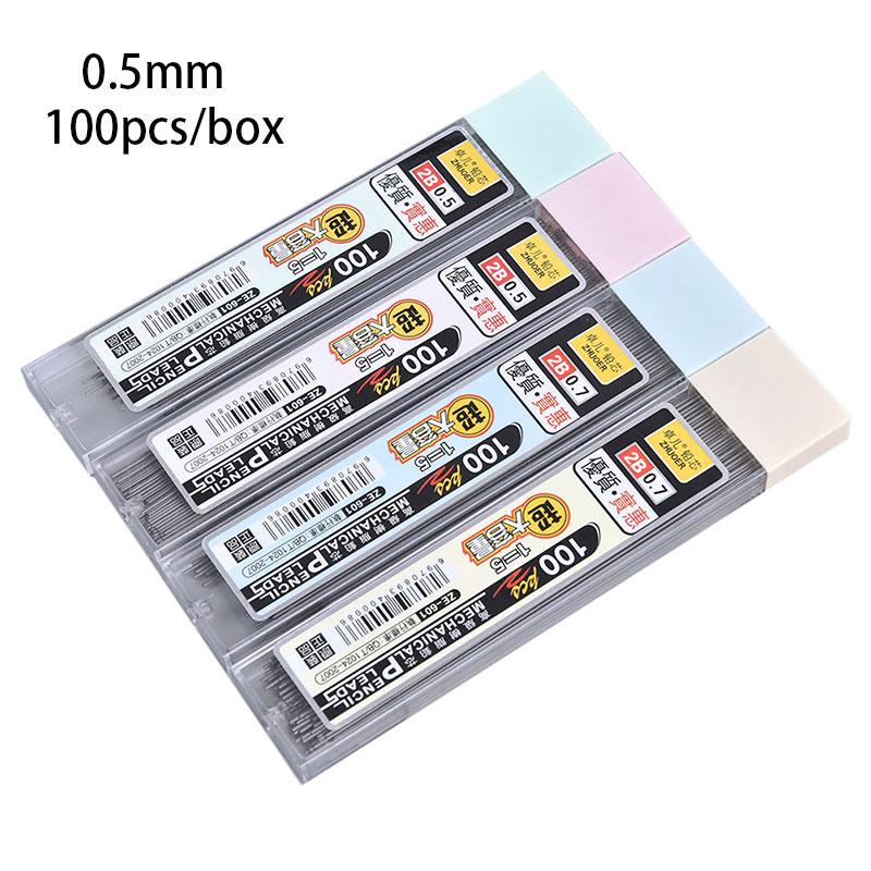 100Pcs/Box Latest Pencil Refill Automatic Pencil Lead Versatile Graphite Lead 2B Mechanical