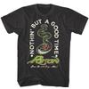 Poison Nothin But a Good Time Snake Men's T Shirt Open Up Rock Band Concert Tour