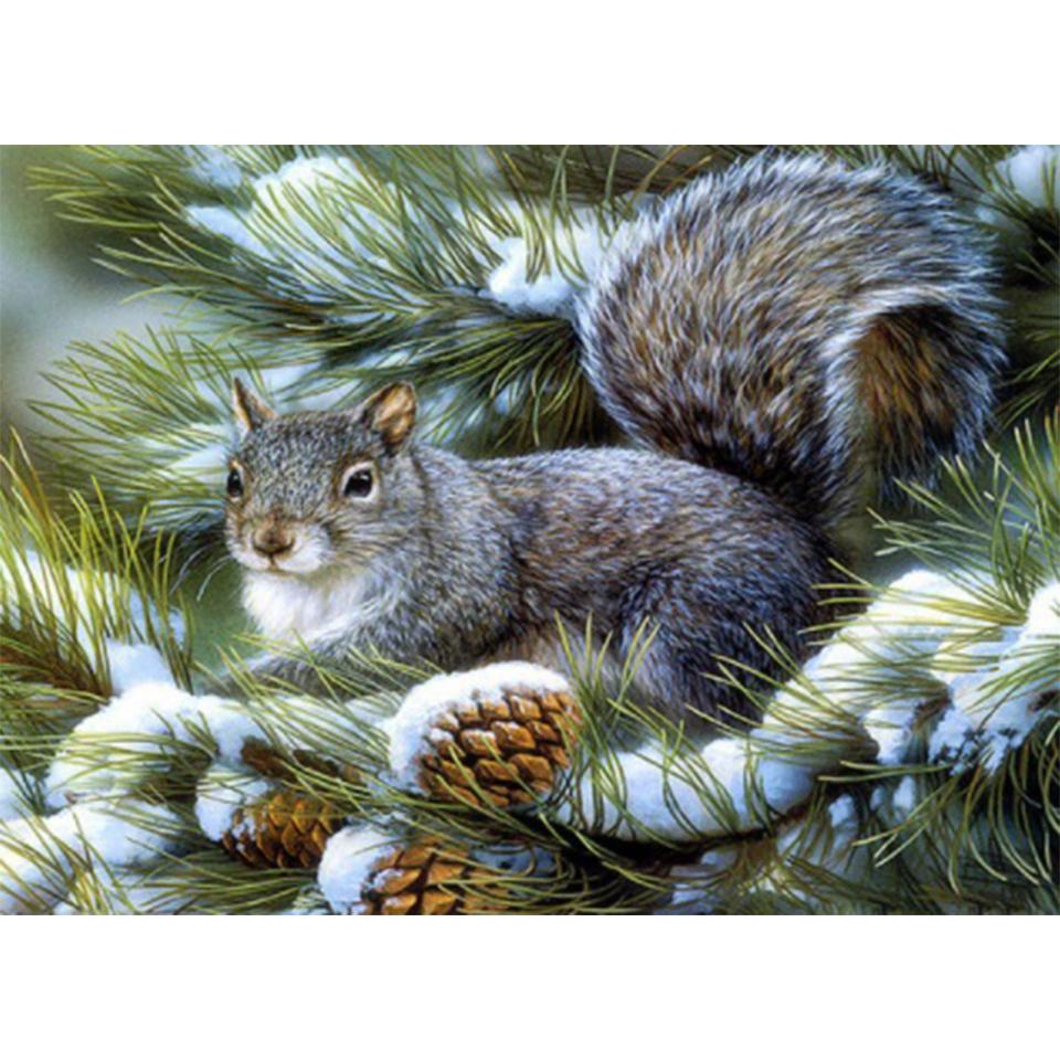 5D DIY алмазная живопись животное кошка собака набор для вышивки крестом полный круглый алмаз вышитая мозаика художественная картина украшение со стразами