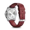 Victorinox CHRONO Корпус из переработанной нержавеющей стали Красный Красный резиновый Покрытие Водостойкий Безель I.N.O.X. Часы, Хронограф, (316L), Циферблат, Ремешок, Устойчивый,