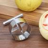 Easy-Grip Stainless Steel Core Remover-Apple & Pear Pitting Tool-Home & Restaurant Use