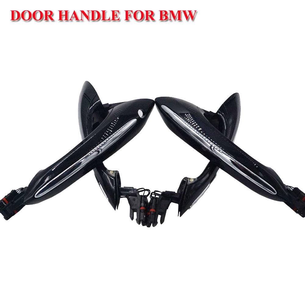 Черный цвет с удобной дверной ручкой для BMW 6 серии F12 640d 640i 650i M6 51217231931 51217231932 51217231933