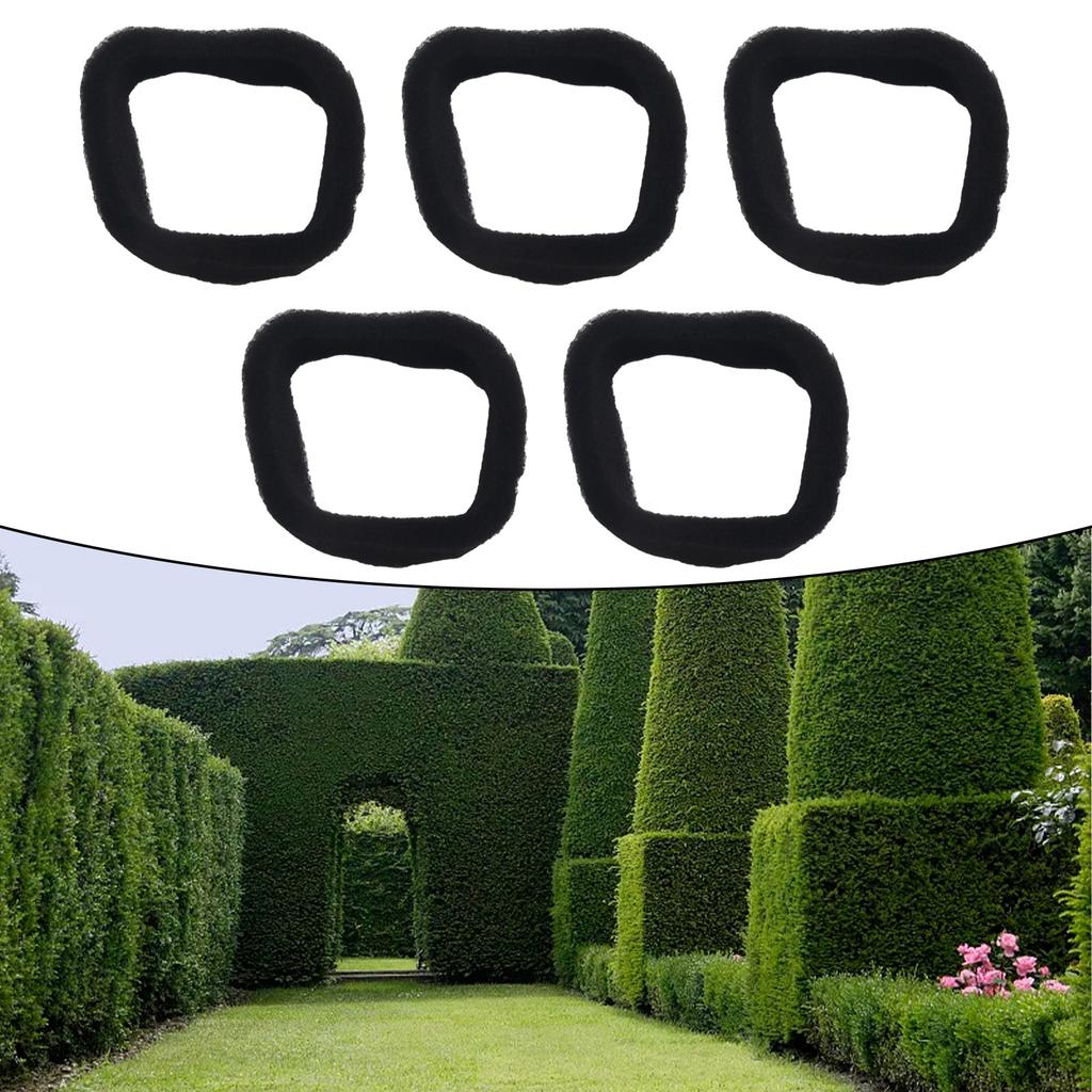 5 шт. Сменные воздушные фильтры для триммеров Губчатая конструкция 50 мм x 43 мм Совместимость Эффективная защита от грязи