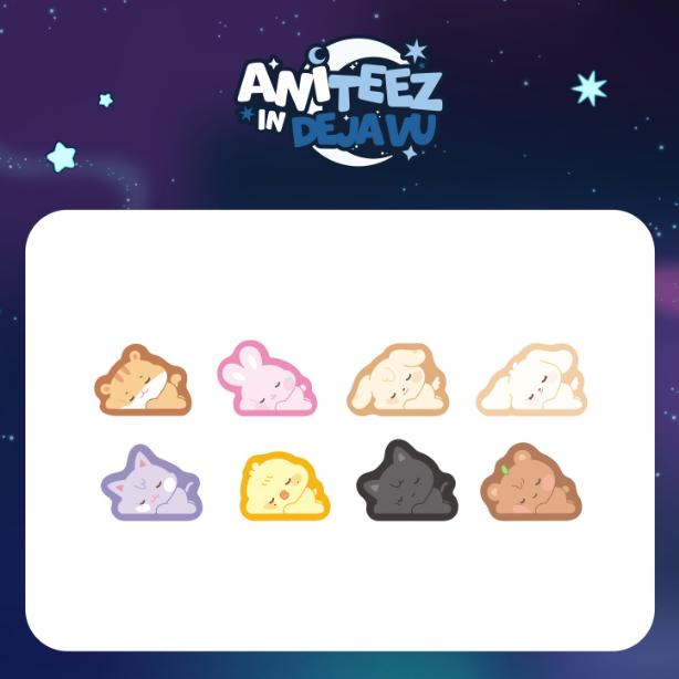 Предзаказ ATEEZ ANITEEZ IN DEJA VU POP-UP Маленький коврик
