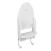 Electric Iron Holder Heat Resistant 2 In 1 Wall Mounted Iron Board Rack with Hook for Home