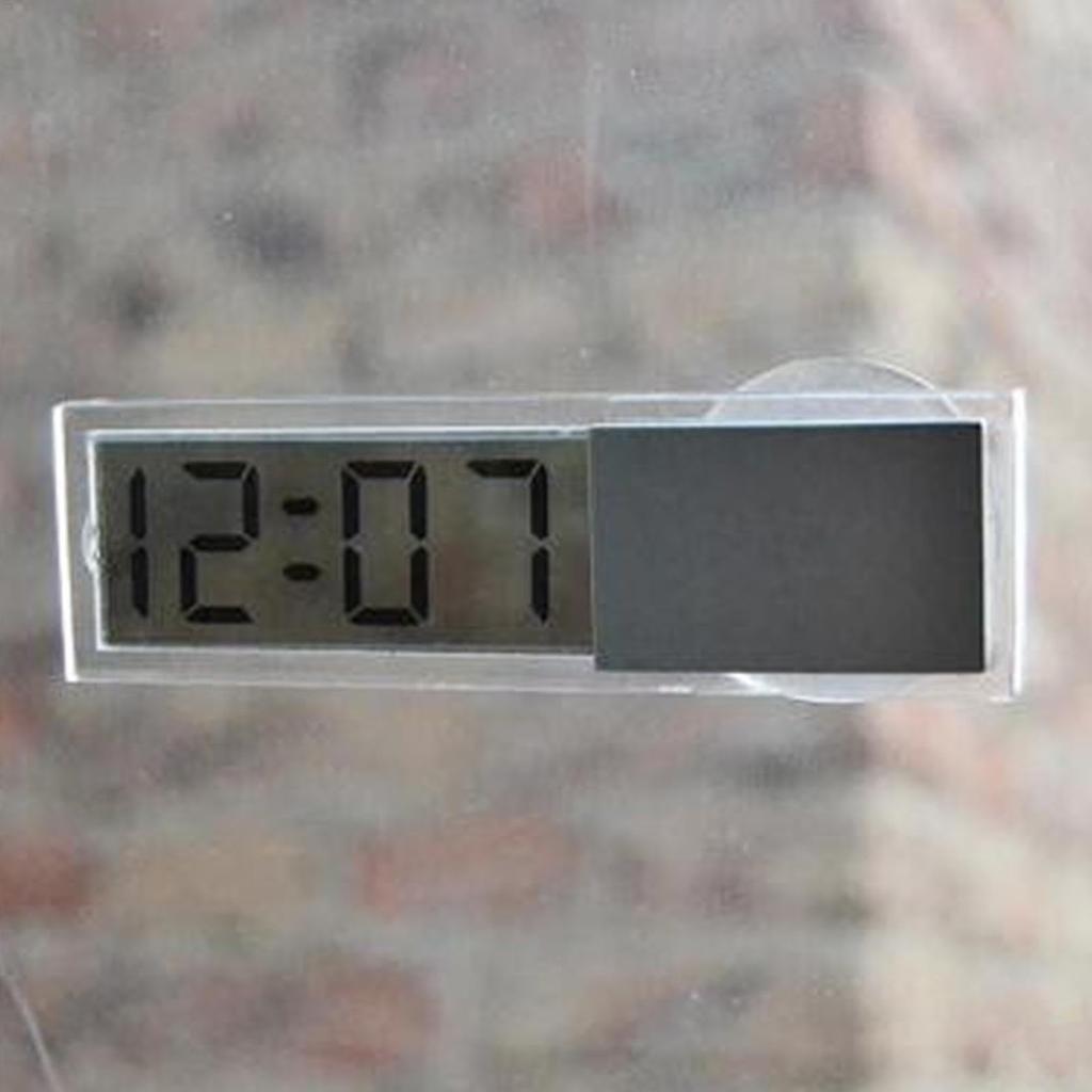 SOUFLY Car LCD Clock, Car LCD Clock | Car Clock Mount Watch with Suction