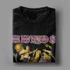 Винтажные футболки BBNO$ Vintage Bootleg для мужчин с круглым вырезом, 100% хлопок, футболки с коротким рукавом, одежда с принтом
