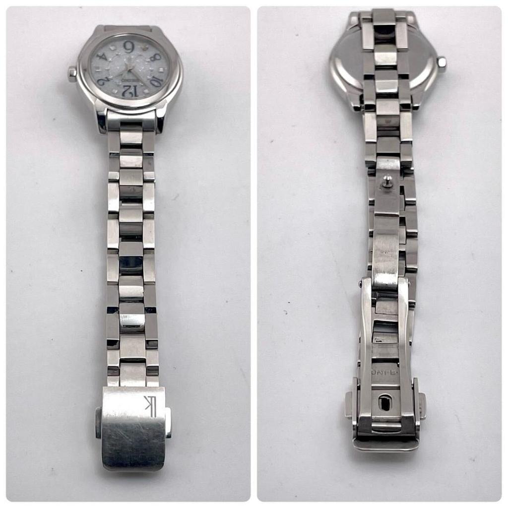[USED] Working Seiko Lukia Dress Watch V111-0CA0 with Glitter Dial