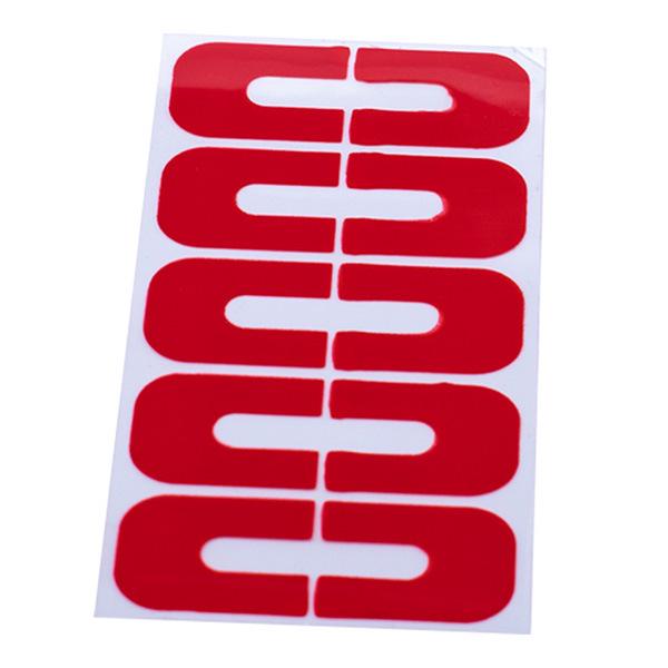 Pink U-Shaped Anti-Spill Nail Polish Sticker