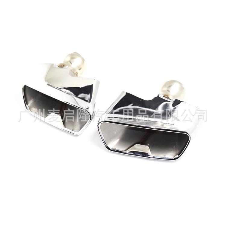 Compatible Stainless Steel Tailpipe for 18 BMW New 5 Series 525/530/540 G30/G38 - MP Square Design
