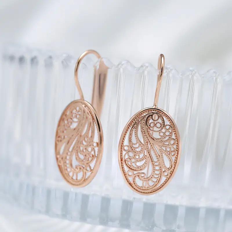 Кайи Ретро Геометрический Полый Узор Элегантные Украшения